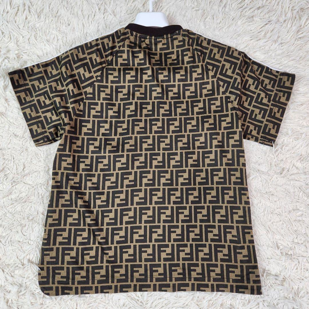 美品 FENDI Tシャツ ズッカ FF柄 ロゴ