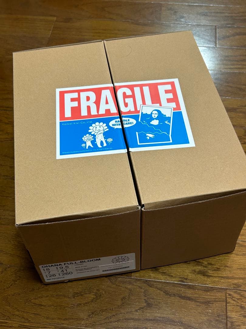 村上隆　カイカイキキ　お花サンダル　黒　26cm