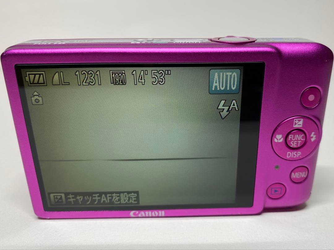 Canon IXY 210F コンパクトデジタルカメラ ピンク