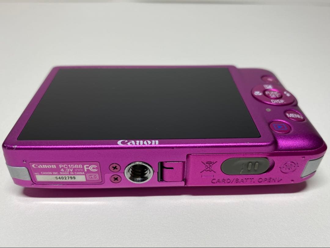 Canon IXY 210F コンパクトデジタルカメラ ピンク