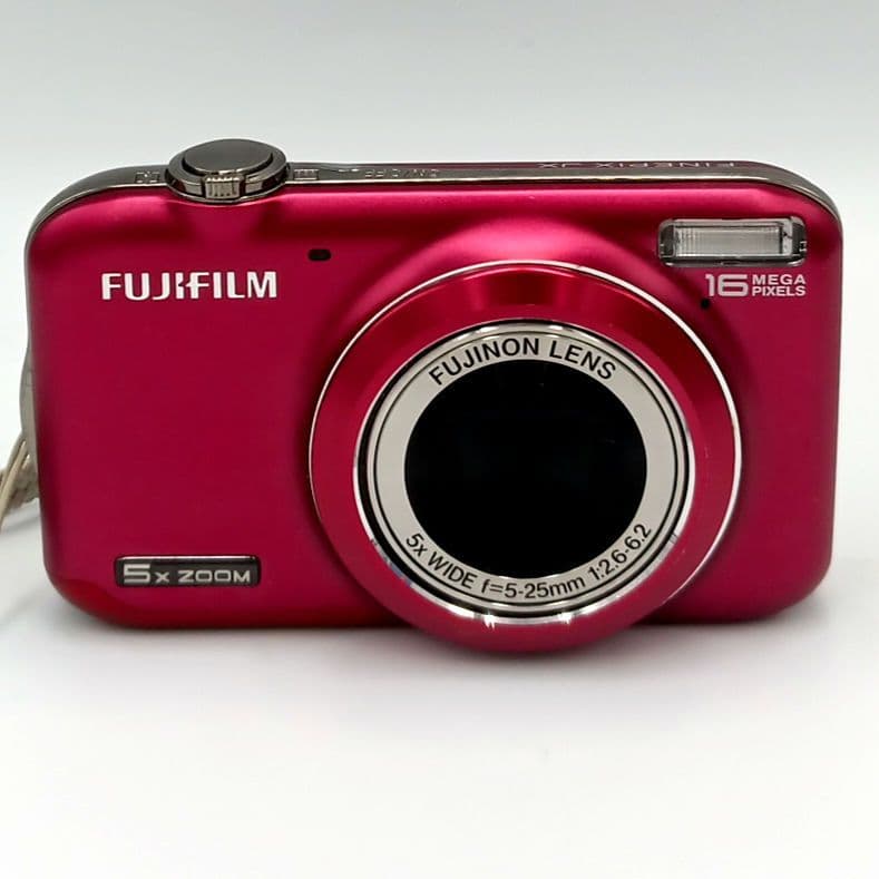 FUJIFILM Finepix JX400 デジタルカメラ レッド