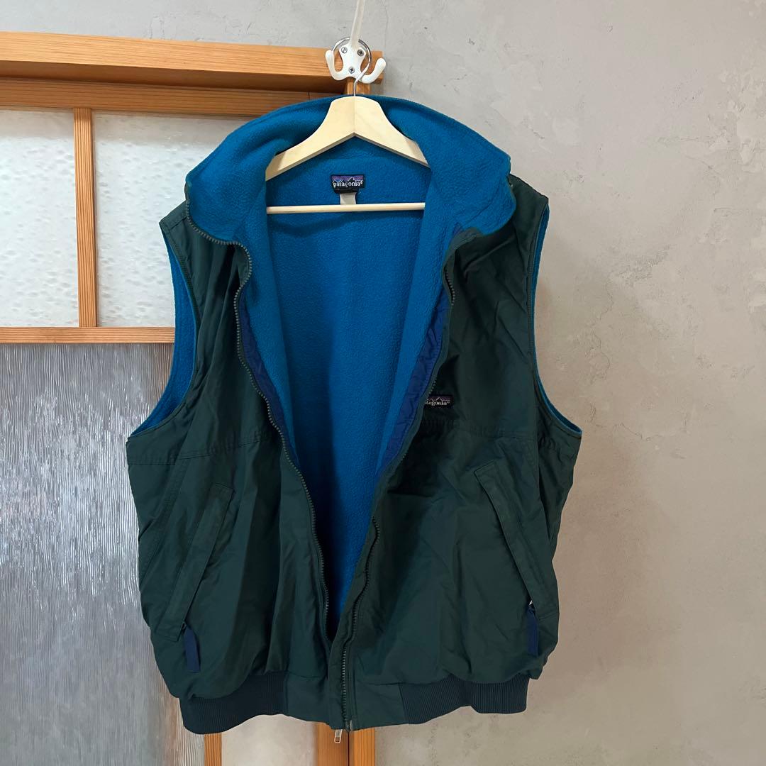 Patagonia シェルドシンチラ ベスト ハンターグリーン USA製
