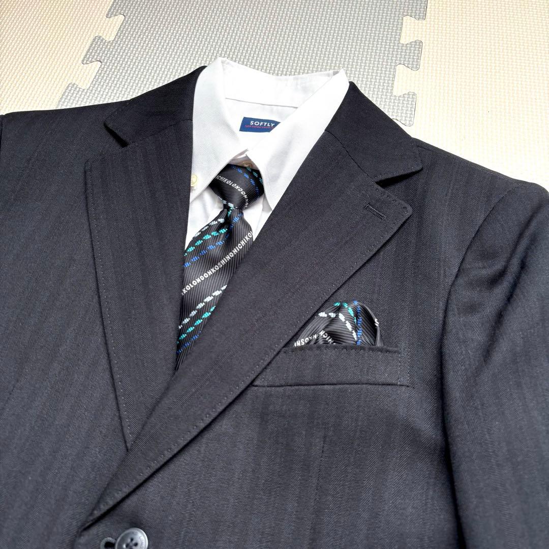 1度着用 新品同様 ミチコロンドンコシノ フォーマル セレモニー スーツ 160