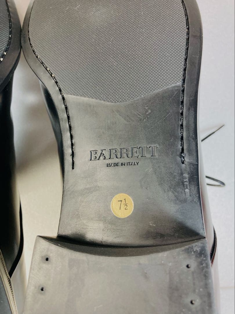 【新品未使用】BARRETT バレット プレーントゥ　7 1/2 26.5cm