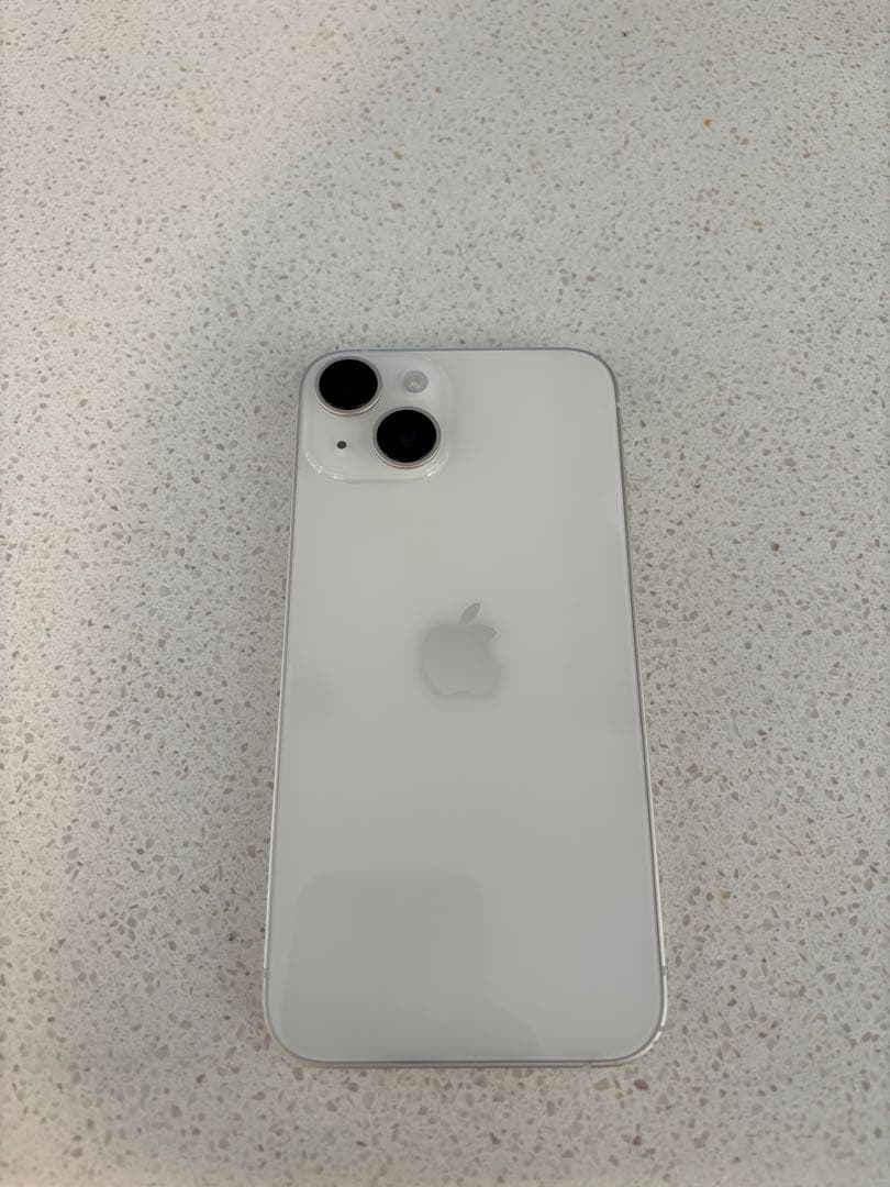 【美品】Apple iPhone 14 スターライト　128GB SIMフリー