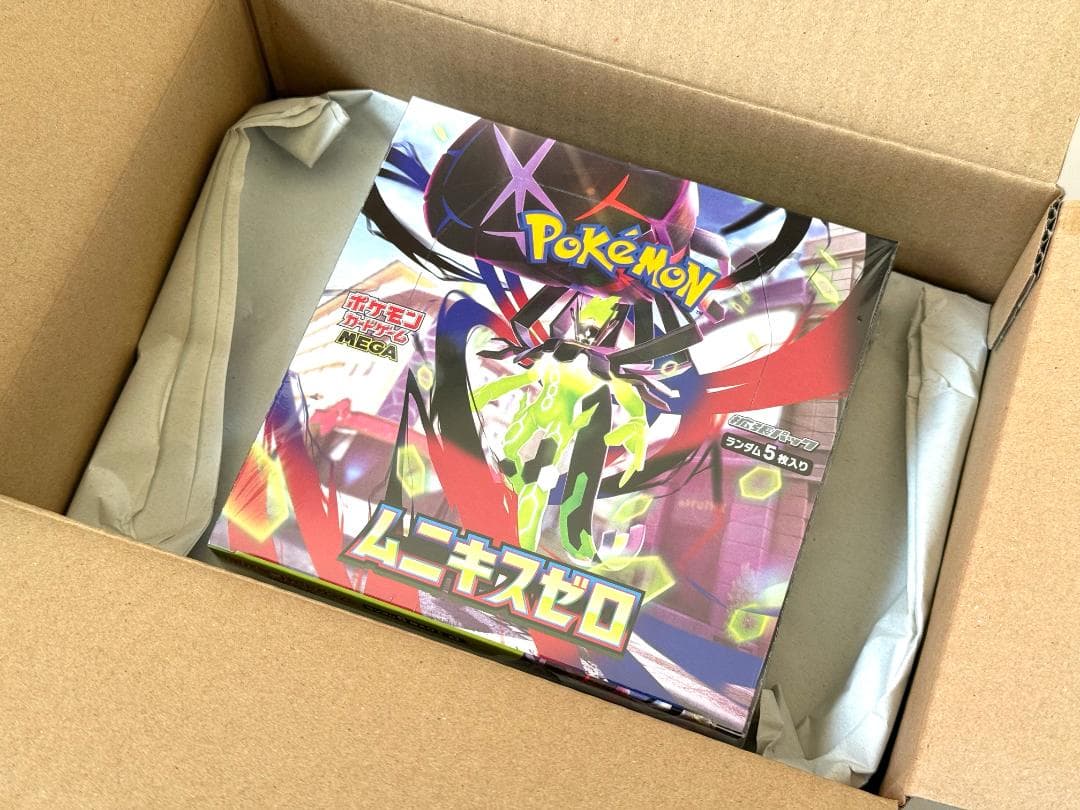 【即日発送】ポケモンカード ムニキスゼロ シュリンク付き 1Box
