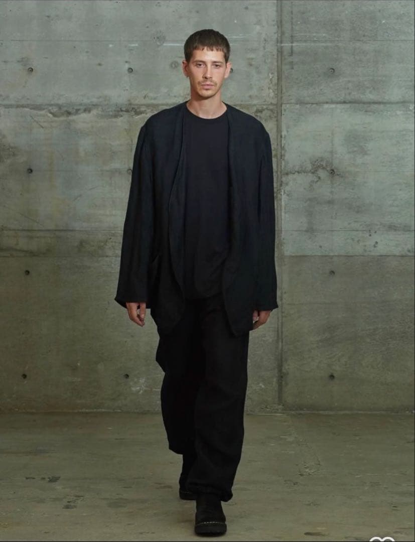 【最終価格】COMOLI / リネンサテンセットアップ