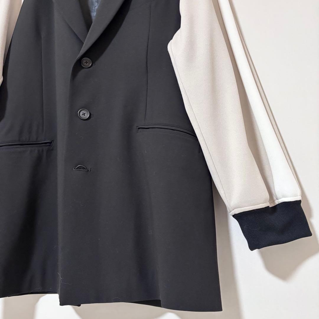 希少 S'YTE サイト ギャバジン ストレッチ ジャージ スリーブ ジャケット