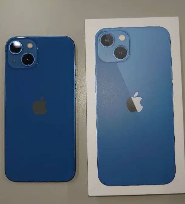 Apple iPhone 13 青色 ブルー 本体 SIMフリー