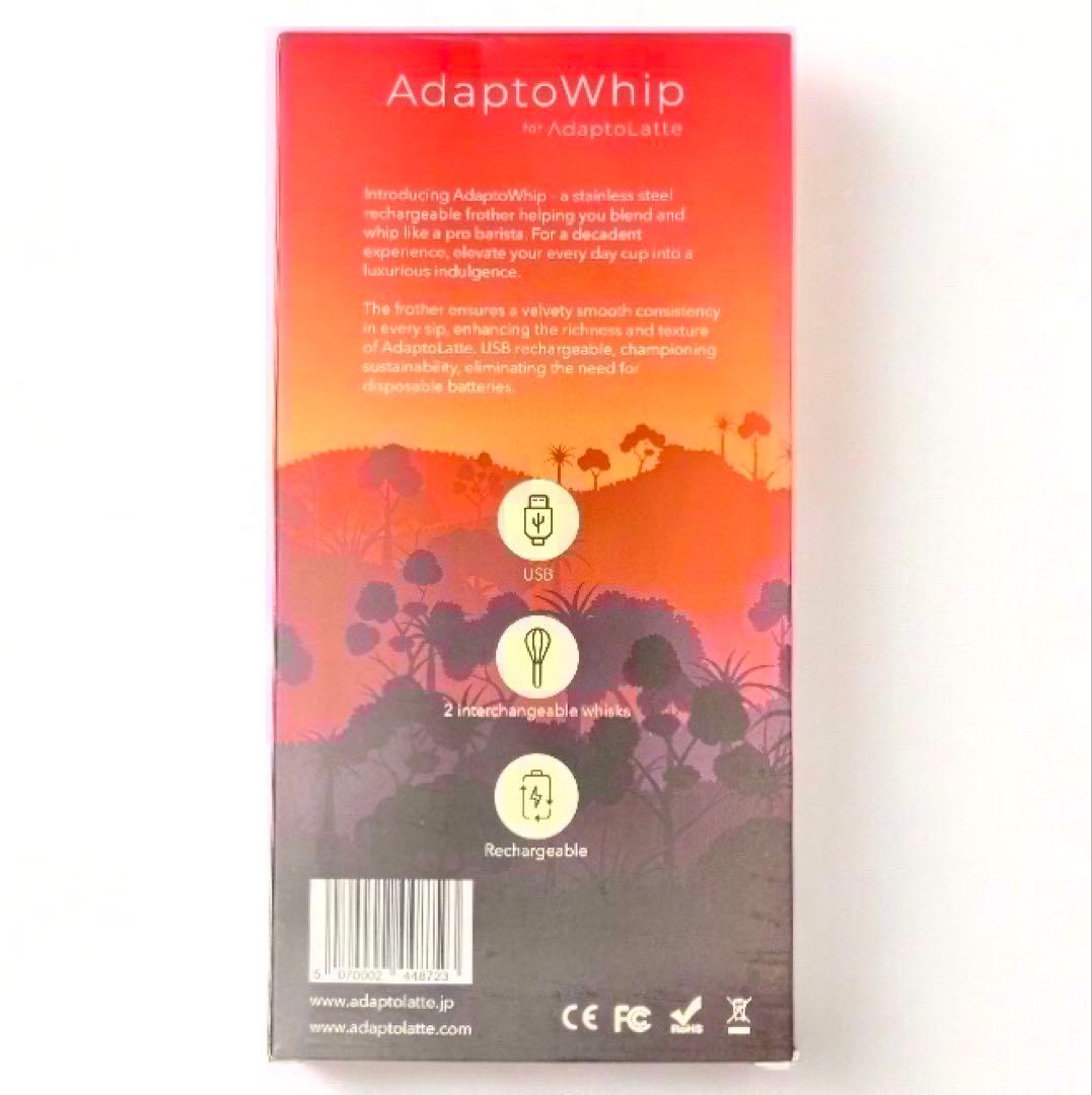 ＼即日発送／AdaptoLatte★ アダプトラテ コーヒーブラック＋ホイッパー