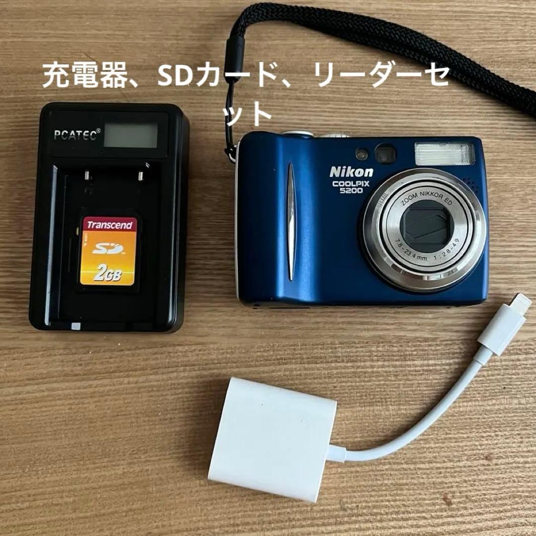 デジタルカメラ NICON COOLPIX 5200