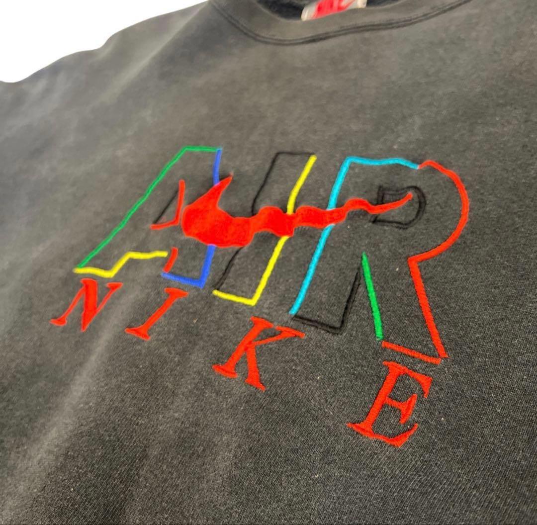 髭おじさん 90'sVintage銀タグ鬼フェードダメージ \"NIKE\"