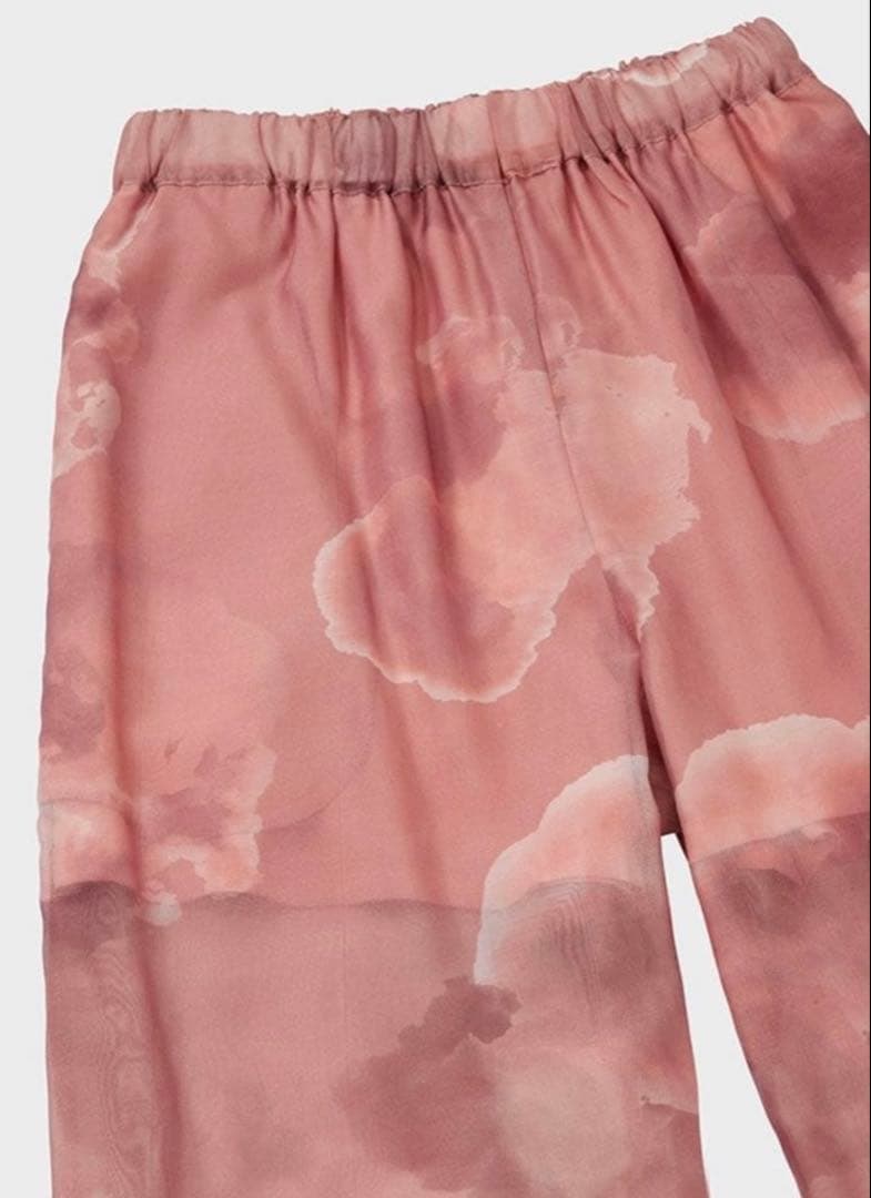 ✨新品【2025.アンティミテBlurred Print Pants】ピンクM