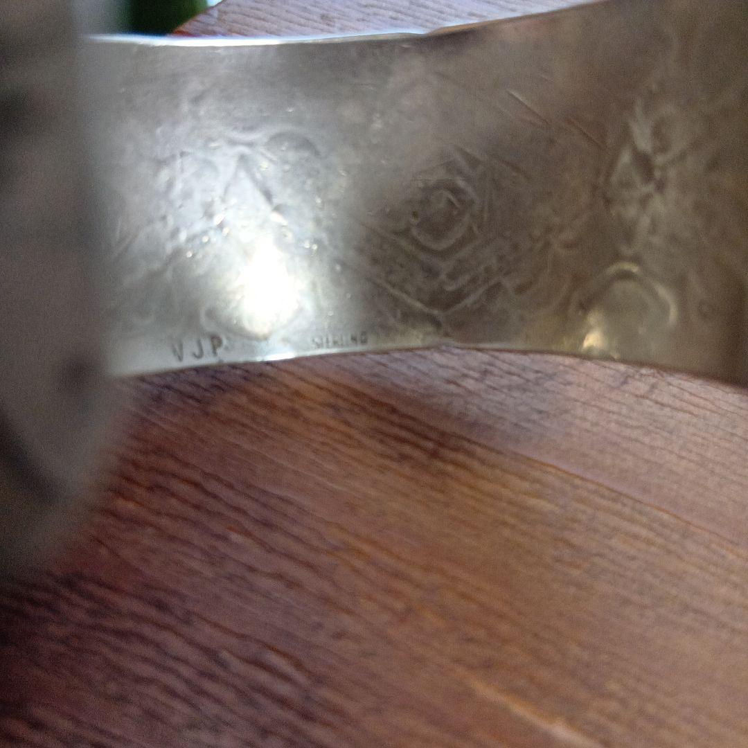 【最終価格】ナバホ族　バングル　シルバー