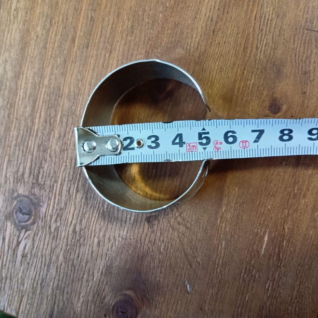 【最終価格】ナバホ族　バングル　シルバー