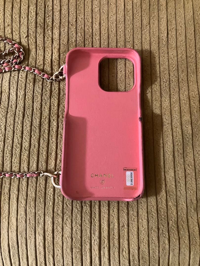CHANEL ピンク iPhoneケース