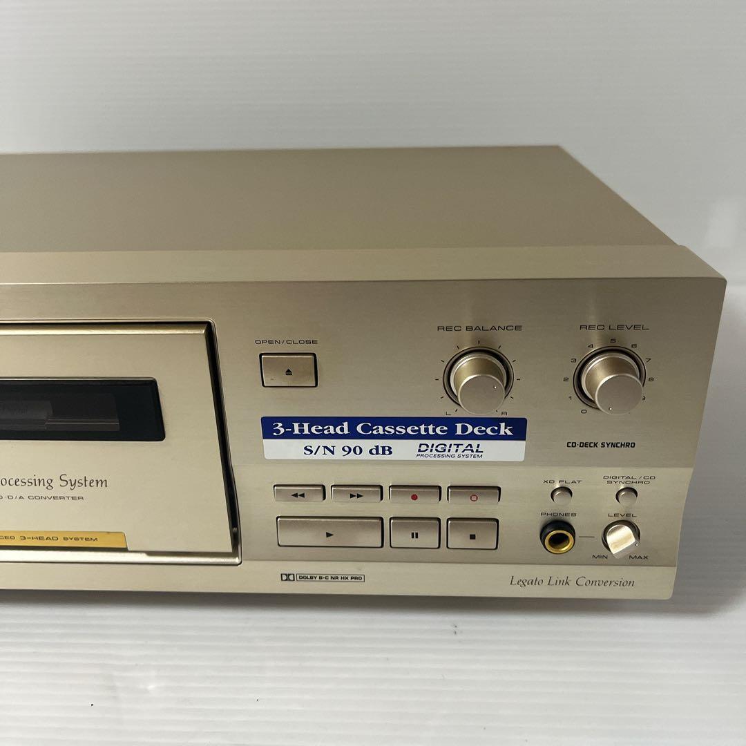 Pioneer 3ヘッドシングルカセットデッキ T-D7 リモコン付き