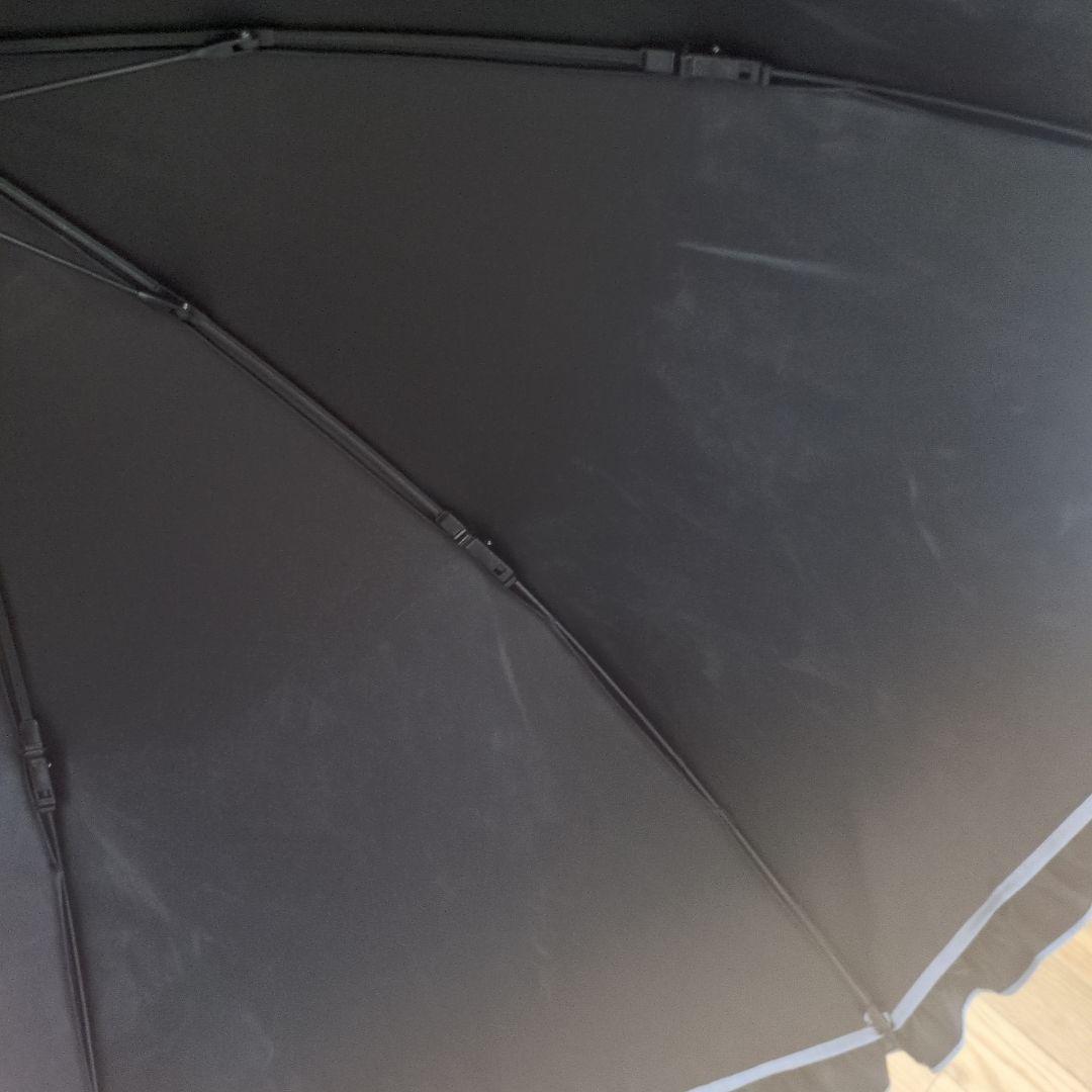 サンバリア 折りたたみ日傘 ２段折 フリル / フロストブルー