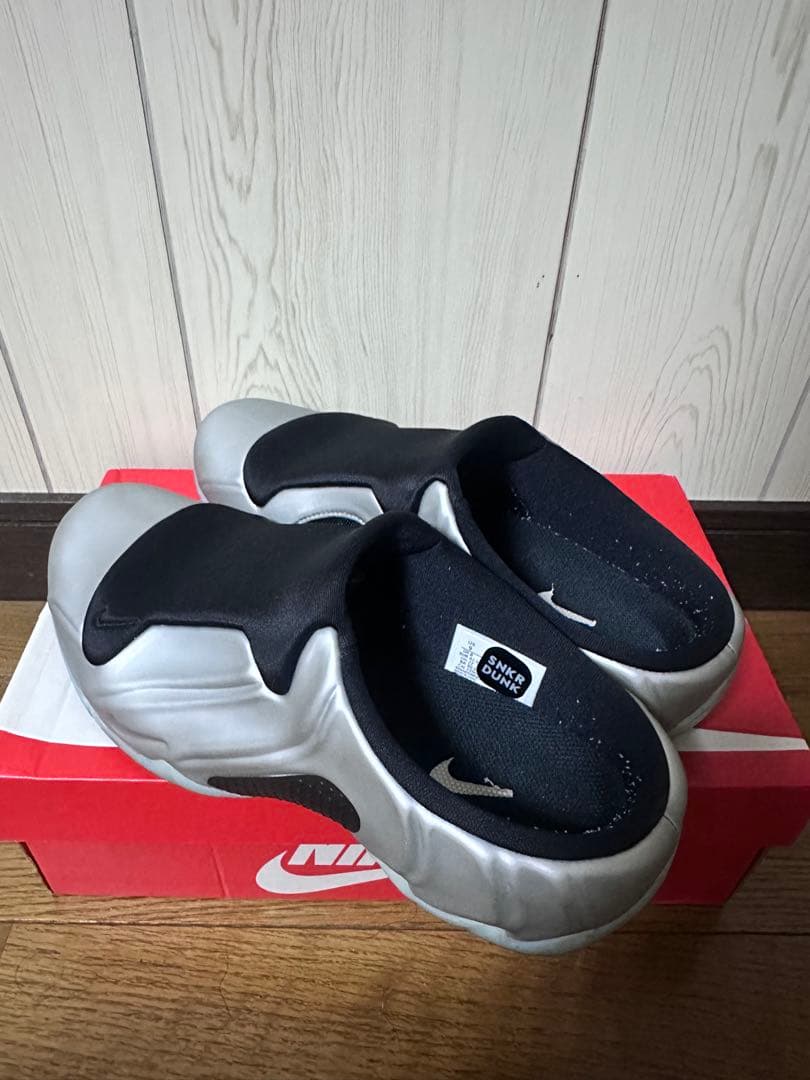 靴 Nike Clogposite \"Chrome and Black\"