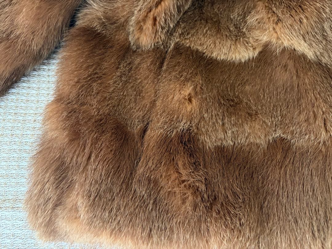 EMBA エンバ ファージャケット ブラウン 11