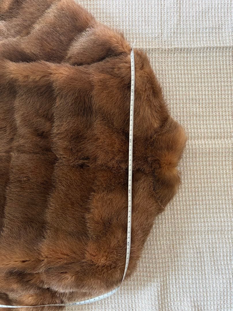 EMBA エンバ ファージャケット ブラウン 11