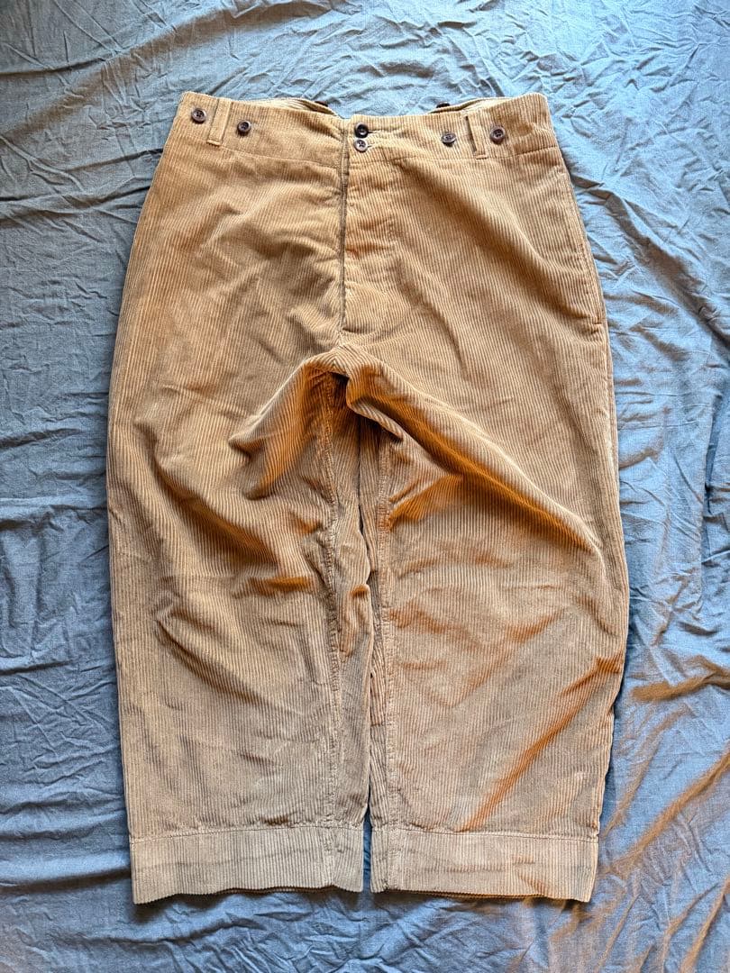 【aw18】ナイジェルケーボン FARM PANT - コーデュロイ英国製