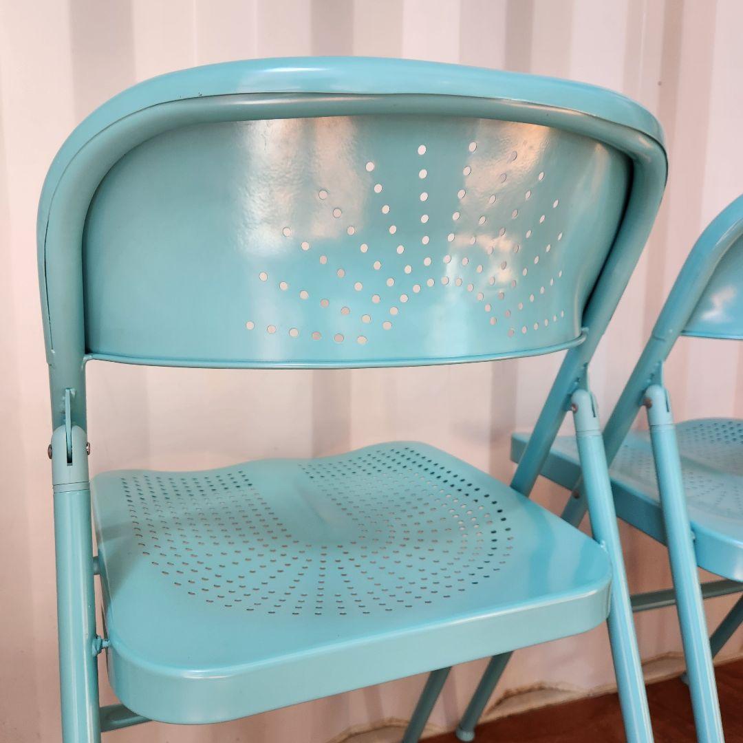 美品 廃盤 IKEA イケア FRODE フローデ 折りたたみ椅子 2脚