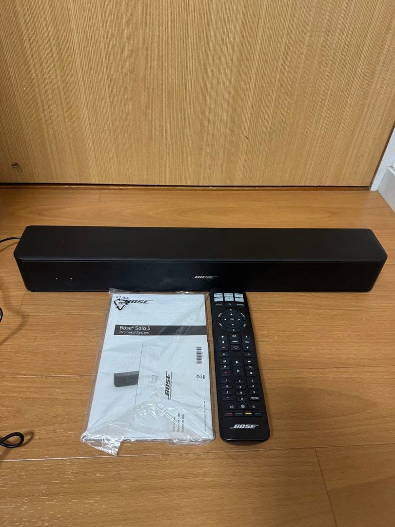 BOSE ボーズ　Solo 5 TV Sound System スピーカー