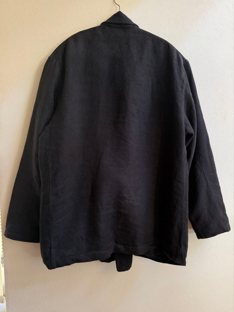 起毛リネン ダブルブレストジャケット (25AW）
