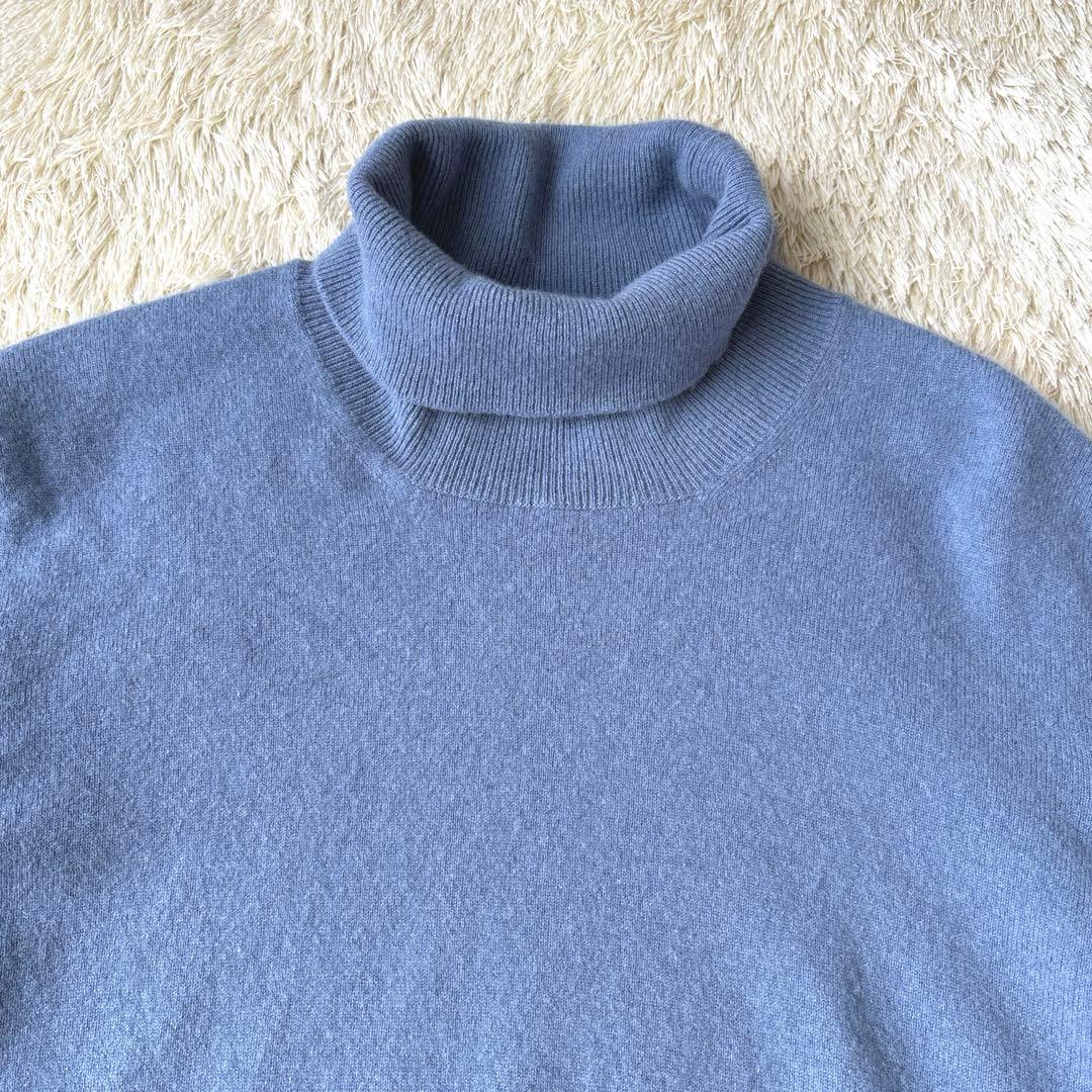 Gran Sasso カシミヤ　タートルネックセーター　ニット　イタリア製　50