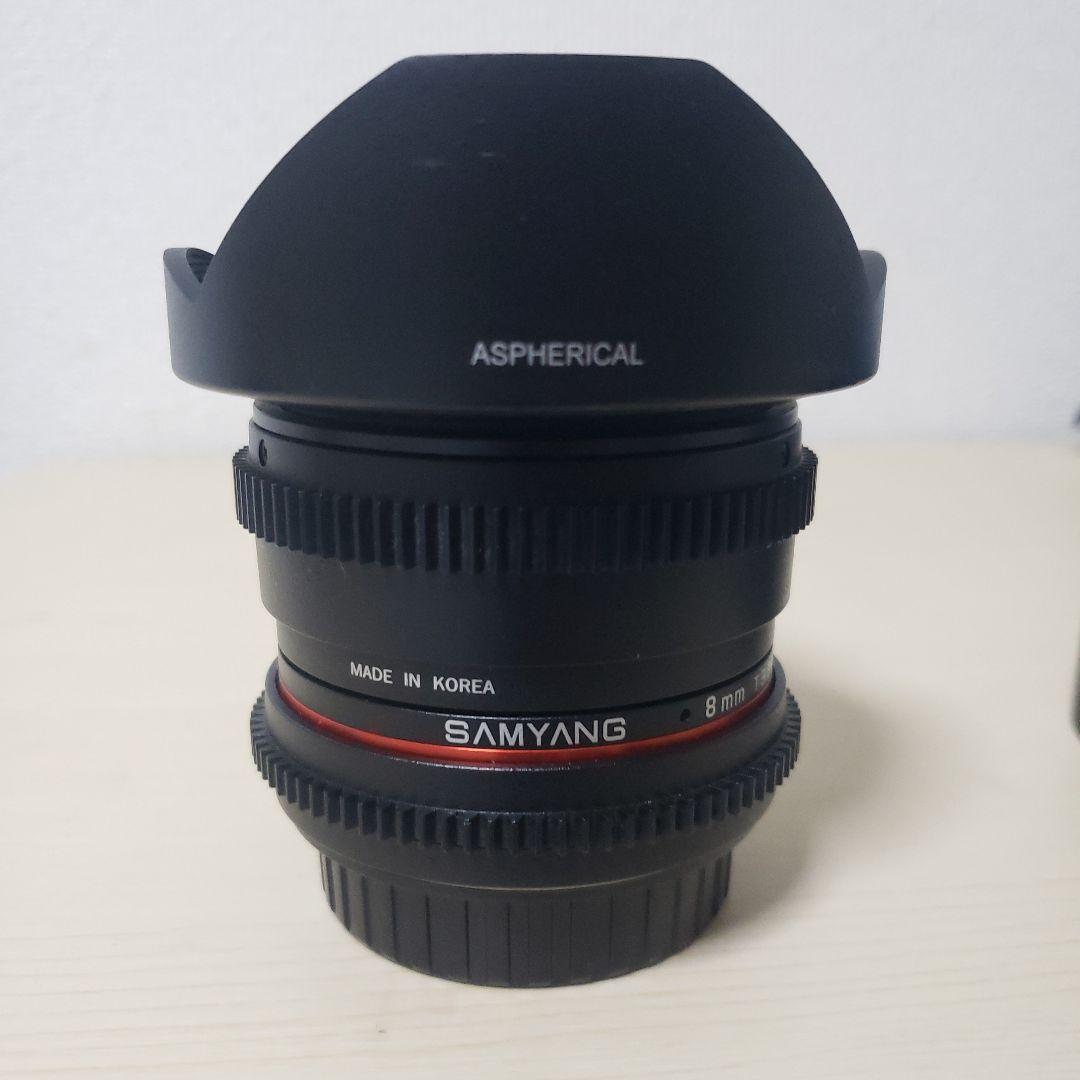 レンズ(単焦点) Samyang 8mm T3.8VDSLR UMC Fish-eye CS II