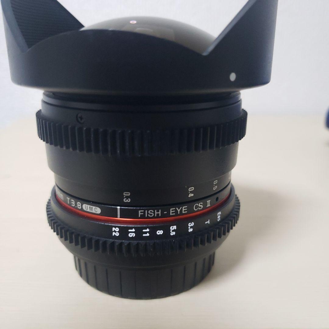 レンズ(単焦点) Samyang 8mm T3.8VDSLR UMC Fish-eye CS II