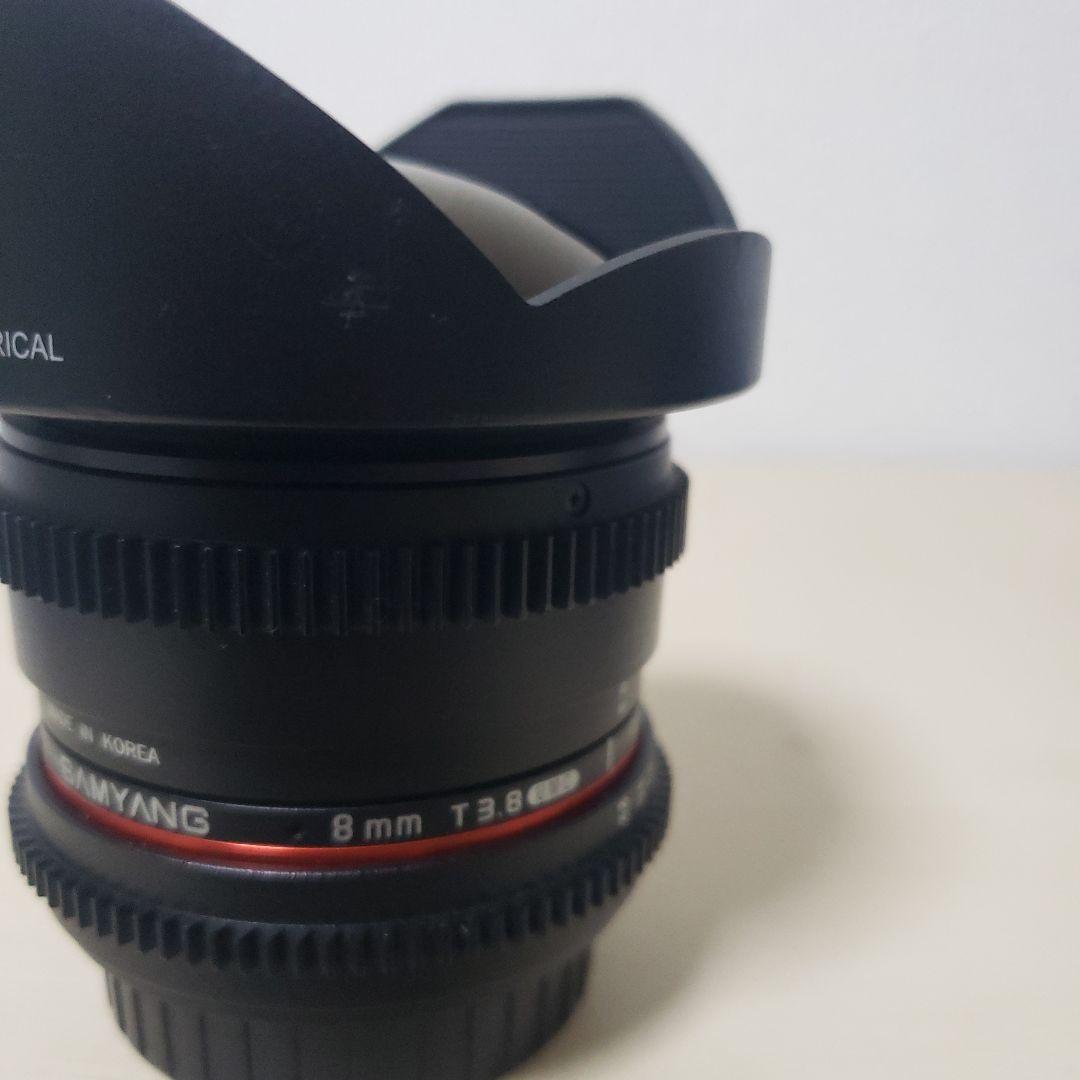 レンズ(単焦点) Samyang 8mm T3.8VDSLR UMC Fish-eye CS II