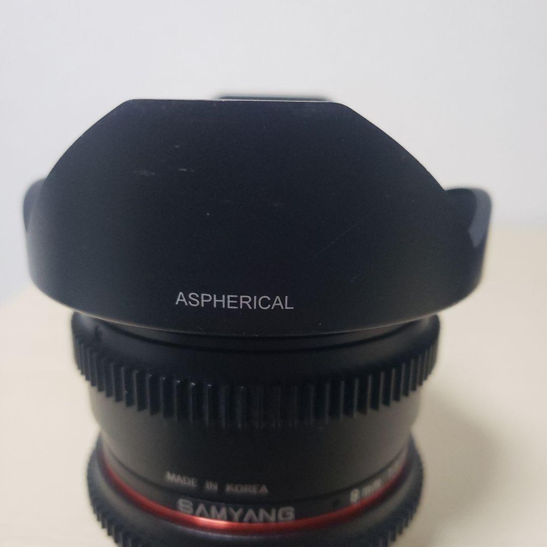 レンズ(単焦点) Samyang 8mm T3.8VDSLR UMC Fish-eye CS II