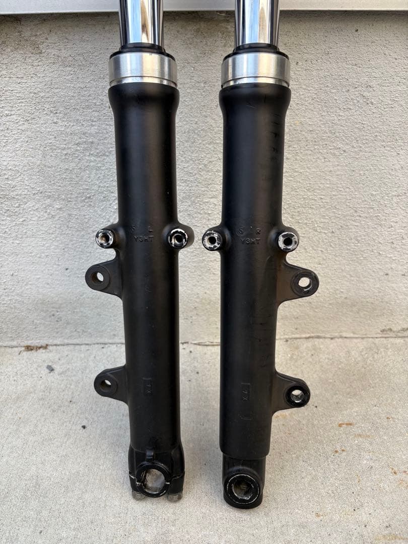 今日まで　sr400 3型 フロントフォーク