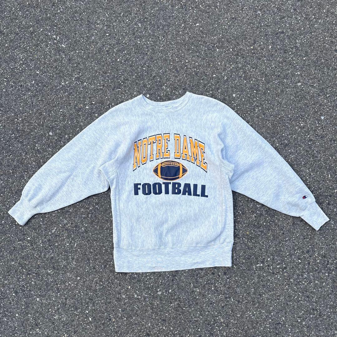 P*5様 90s champion リバースウィーブ スウェット3段プリント　ノ