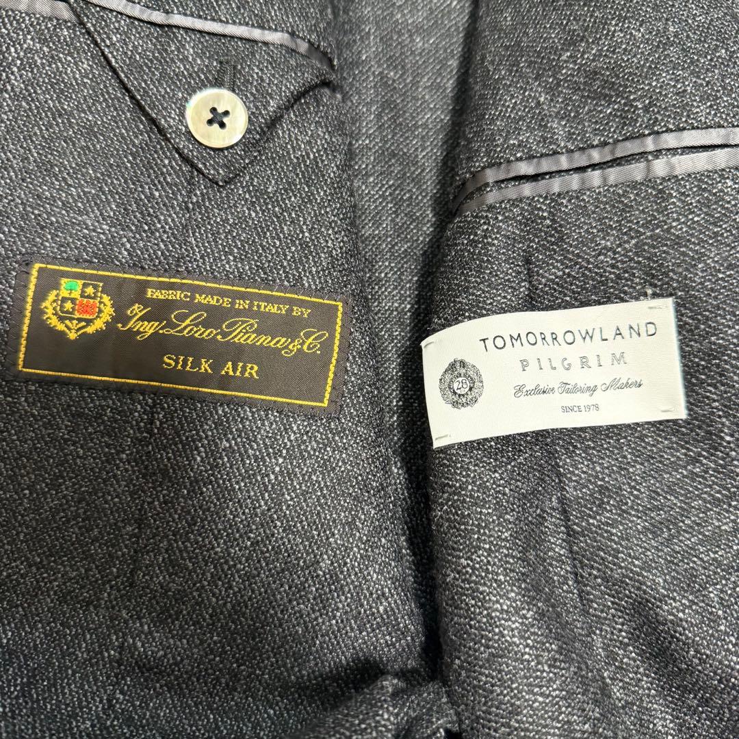 近年美品Lサイズ相当　トゥモローランドピルグリム　ロロピアーナ　ダブルテーラード