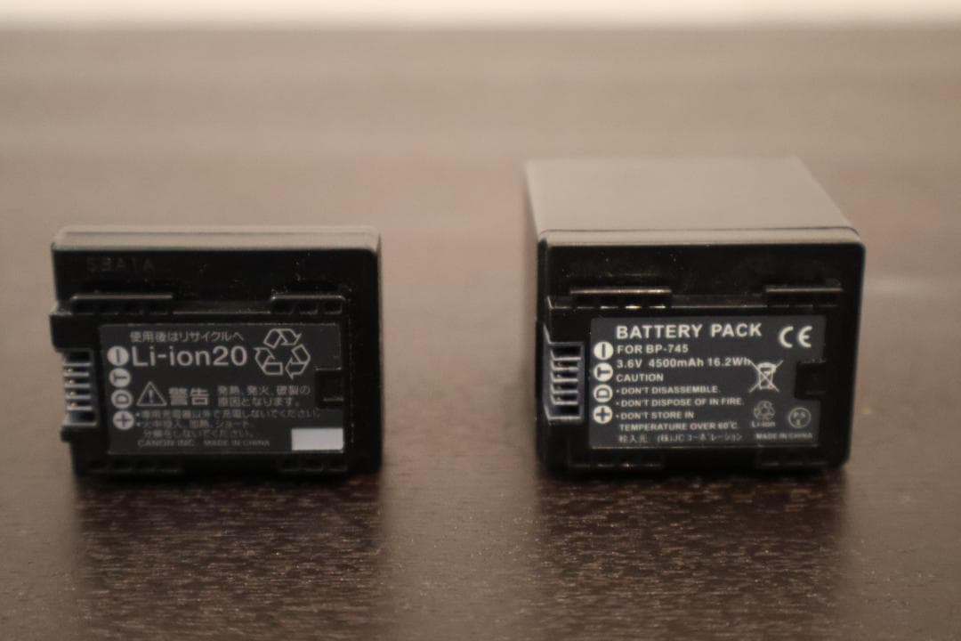 【動作良好】Canon デジタルビデオカメラ iVIS HF R31 シルバー