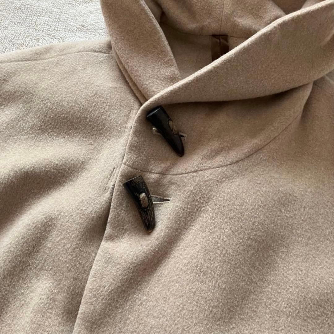 Edwina Horl カシミヤ混 ショートダッフルコート ベージュ