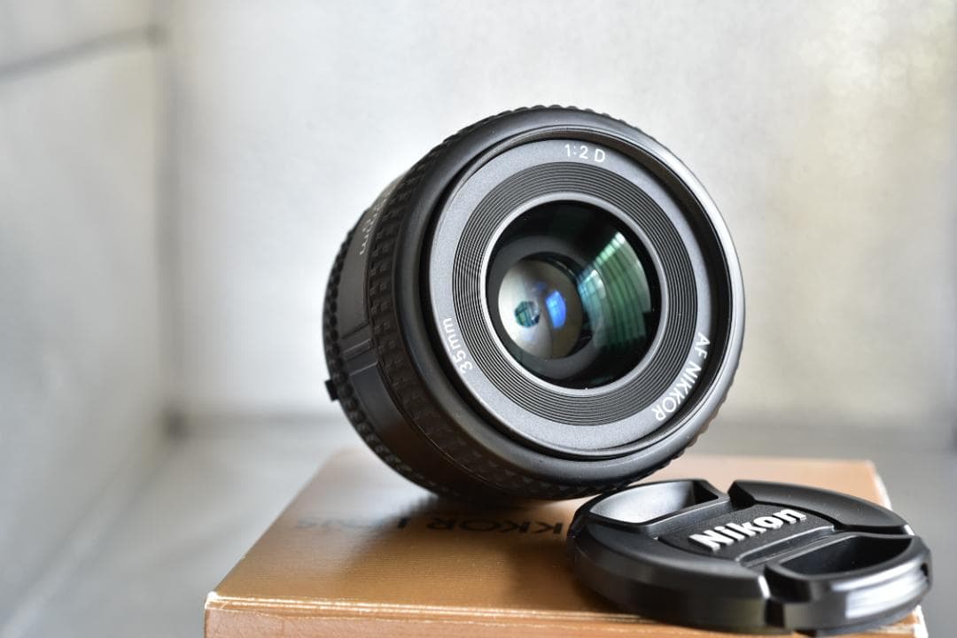 元箱あり　Nikon AF Nikkor 35mm f/2D レンズ