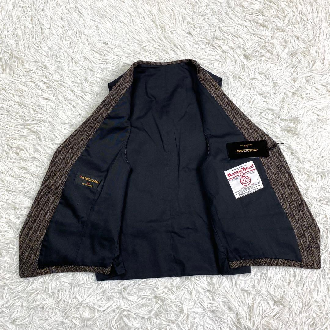 新品タグ付き✨ハリスツイード オックスフォードクラシック ヘリンボーンベストXL