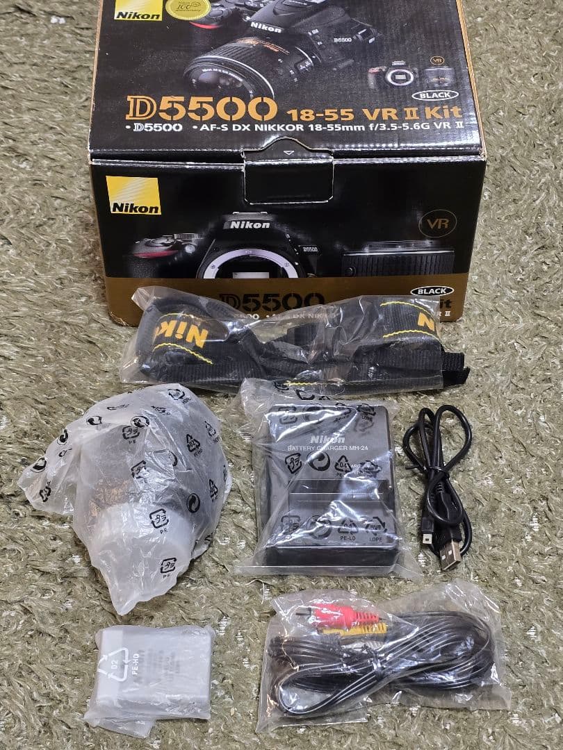 Nikon D5500 18-55 VR II Kit　キットセットのみ
