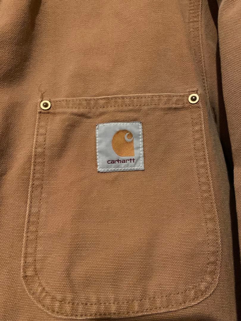 カーハート　ミシガンチョアコート　星タグ　裏地なし