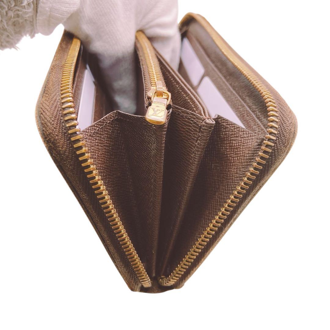 【ジャンク】LOUIS VUITTON ダミエジッピーウォレット☆鑑定済みです
