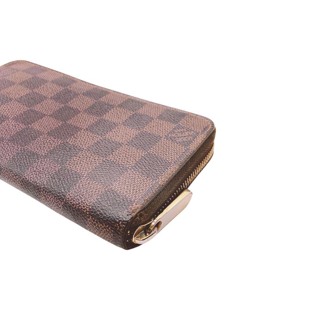 【ジャンク】LOUIS VUITTON ダミエジッピーウォレット☆鑑定済みです