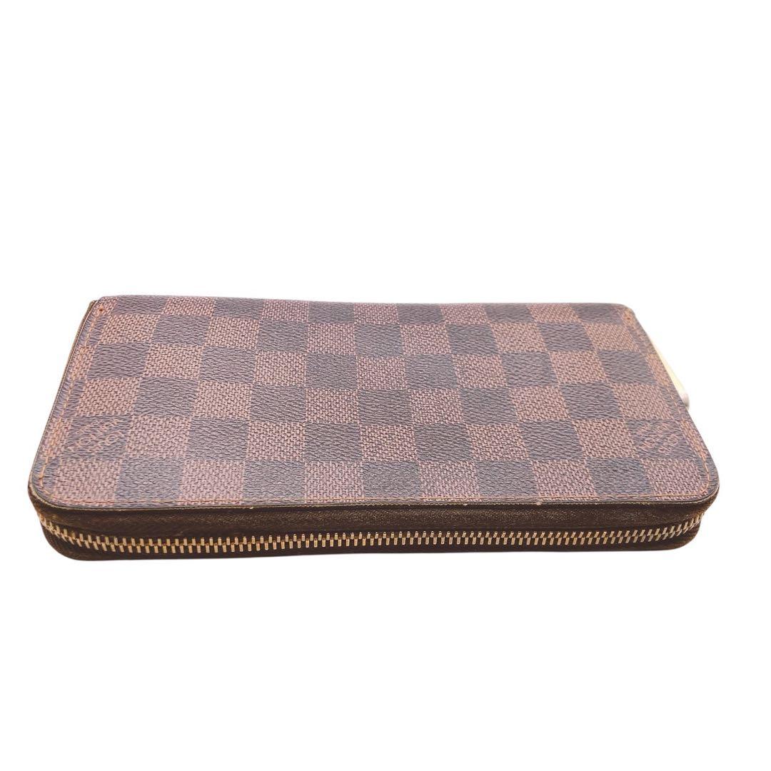 【ジャンク】LOUIS VUITTON ダミエジッピーウォレット☆鑑定済みです
