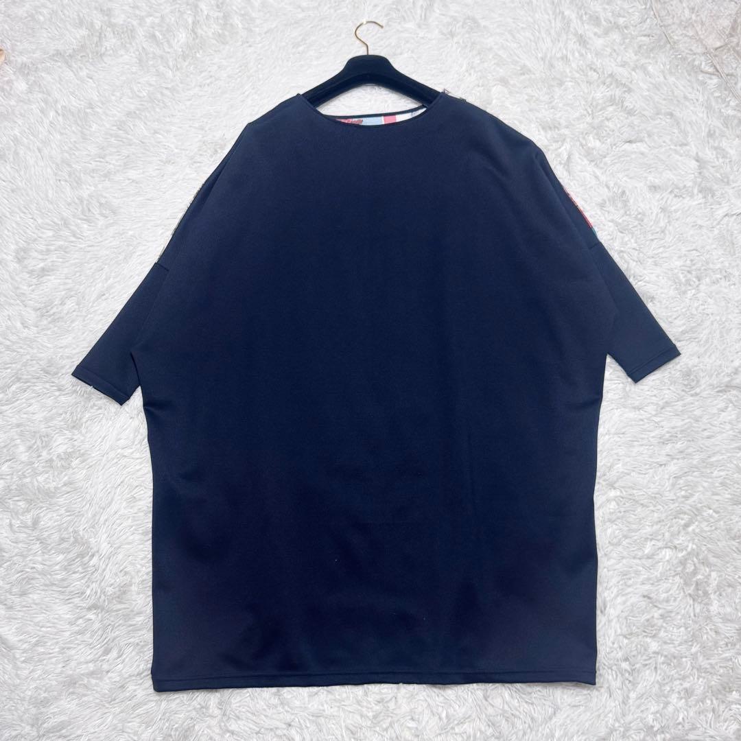 25年 極上美品 BEARDSLEY スカーフパッチワークプリントワンピース