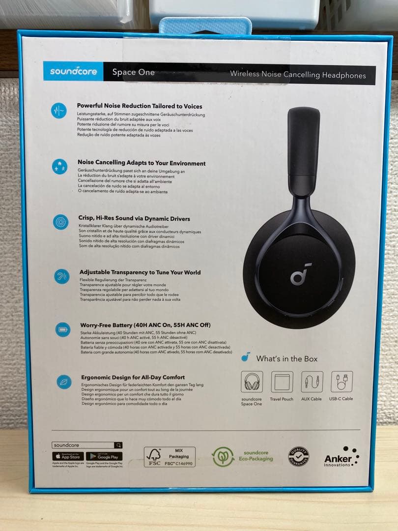 [新品]ANKER A3035 Soundcore Space One ブラック