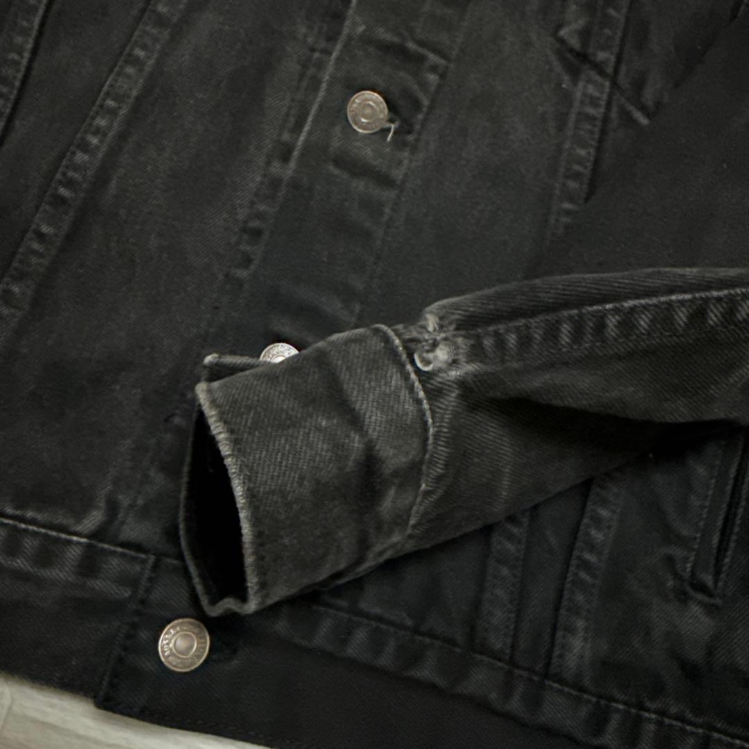 90s Levi's 70507 USA製 M ブラック デニムジャケット