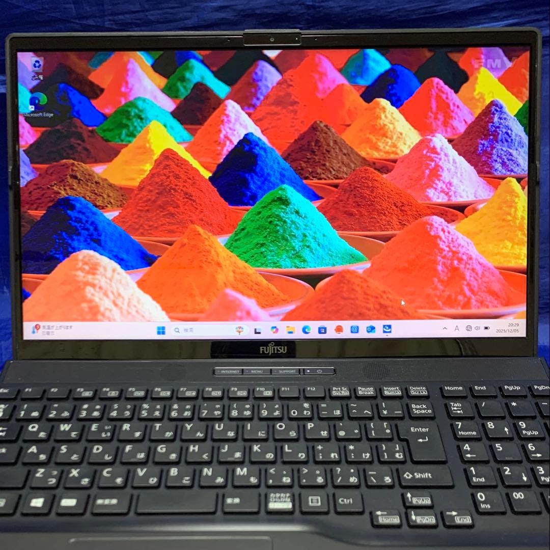 【office認証済・SSDモデル】 富士通 ノートパソコン LifeBook